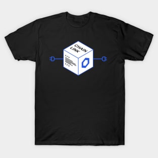 Chainlink Crypto LINK Cryptocurrency Connecting T-Shirt